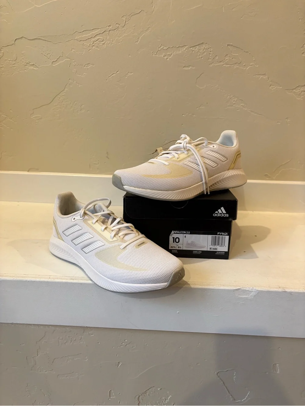 adidas Women's White Athletic Running Sneakers